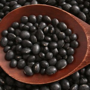 black soybeans