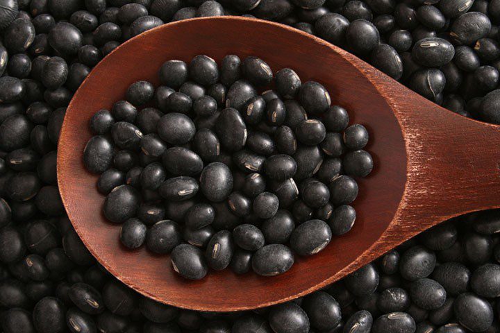 black soybeans